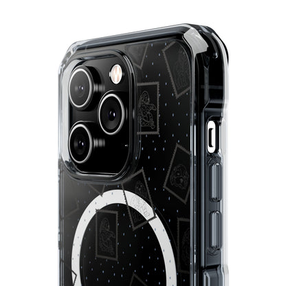 MagSafe Clear Phone Case — Vintage Cocker Spaniel Magnetic Impact Protection