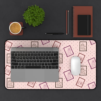 Vintage-inspired Cocker Spaniel Desk Mat