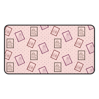 Vintage-inspired Cocker Spaniel Desk Mat