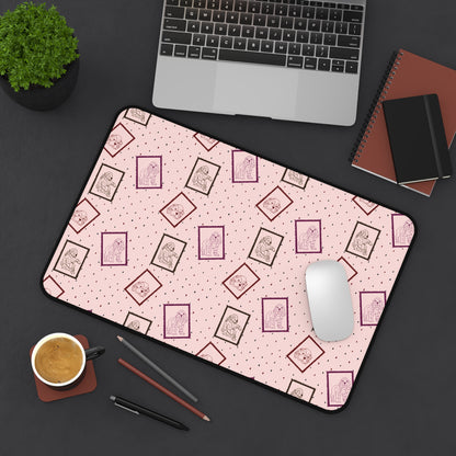 Vintage-inspired Cocker Spaniel Desk Mat