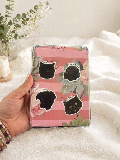 Personalized Pet Sticker Sheet | Waterproof & Glossy Design