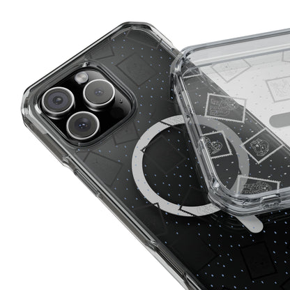 MagSafe Clear Phone Case — Vintage Cocker Spaniel Magnetic Impact Protection